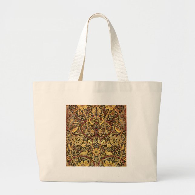 Bolso De Tela Gigante William Morris Bullerswood Tapestry (Frente)