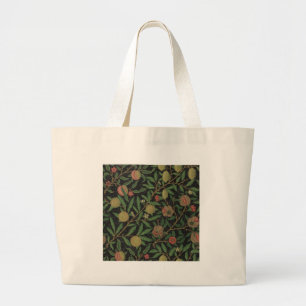 Bolso De Tela Gigante William Morris Pomegranate Classic Fruit