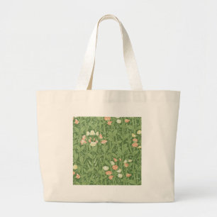 Bolso De Tela Gigante William Morris Sweet Pea Floral Design