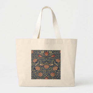 Bolso De Tela Gigante William Morris Tudor Rosa Wallpaper