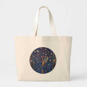 Bolso De Tela Gigante William Morris Woodpecker Tapestry Arts & Crafts