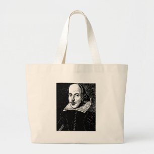 Bolso De Tela Gigante William Shakespeare hace frente
