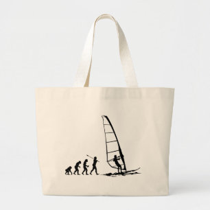 Bolso De Tela Gigante Windsurfer