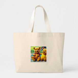 Bolso De Tela Gigante Winnie the Pooh 8.
