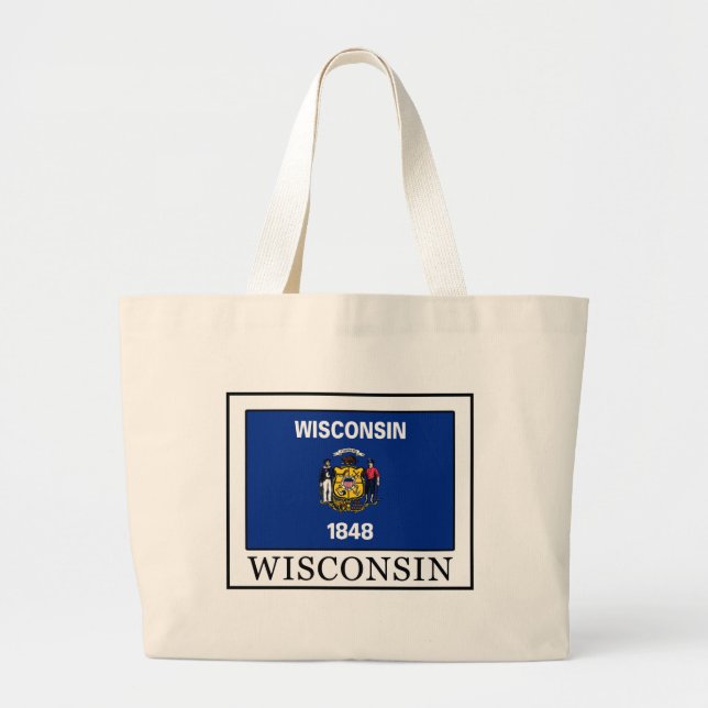 Bolso De Tela Gigante Wisconsin (Frente)