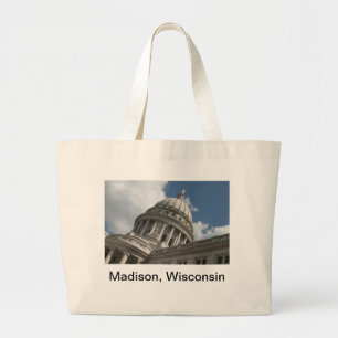 Bolso De Tela Gigante Wisconsin Capitol Tote Bag