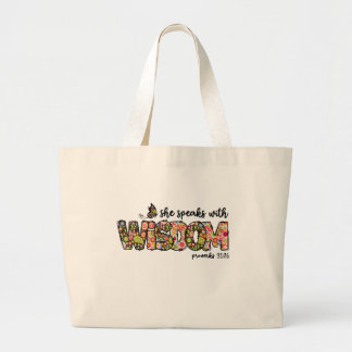 Bolso De Tela Gigante Wisdom totebag