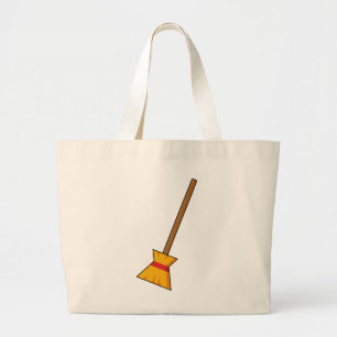Bolso De Tela Gigante Witch Broom