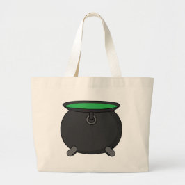 Bolso De Tela Gigante Witch Cauldron
