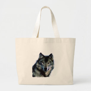 Bolso De Tela Gigante Wolf