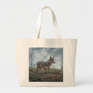 Bolso De Tela Gigante Wolfdog