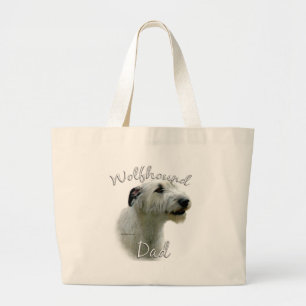 Bolso De Tela Gigante Wolfhound Dad 2 irlandés