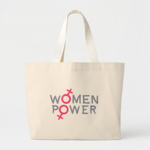 Bolso De Tela Gigante Women Power