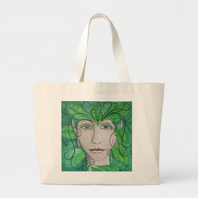 Bolso De Tela Gigante Wood Nymph Tote Bag (Frente)