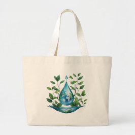 Bolso De Tela Gigante World Water Day