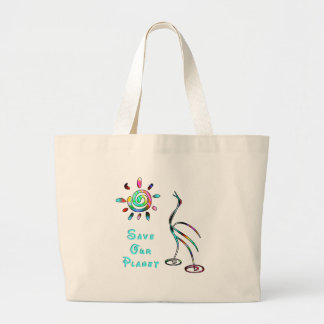 Bolso De Tela Gigante xSave nuestro planeta
