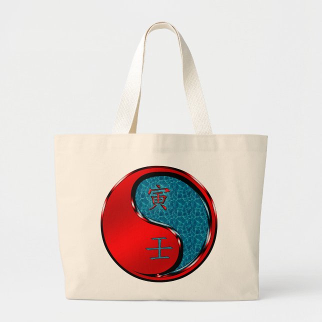 Bolso De Tela Gigante Year of the Water Tiger  (Frente)