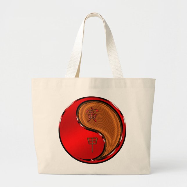 Bolso De Tela Gigante Year of the Wood Tiger (Frente)