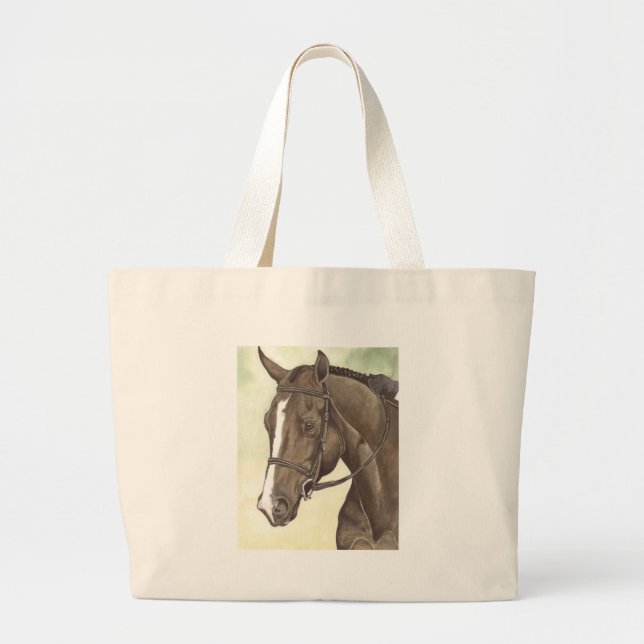 Bolso De Tela Gigante Yegua del apéndice QH del campeón del CABALLO (Frente)