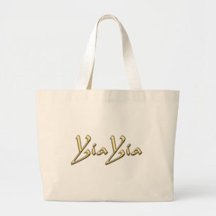 Bolso De Tela Gigante YiaYia