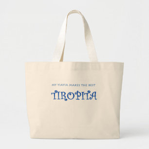 BOLSO DE TELA GIGANTE YIAYIA/TIROPITA