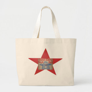 Bolso De Tela Gigante Yiddish que dice - Don't Drey yo un Kup