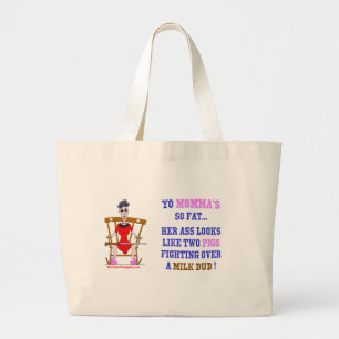 Bolso De Tela Gigante Yo Momma # 03