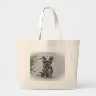 Bolso De Tela Gigante Yorkie lindo