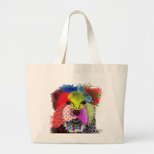 Bolso De Tela Gigante Yorkshire Terrier - Patchwork