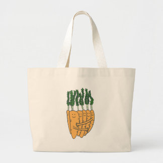 Bolso De Tela Gigante Zanahorias