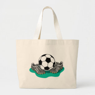 Bolso De Tela Gigante Zapatos del balón de fútbol