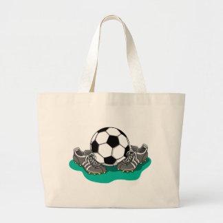 Bolso De Tela Gigante Zapatos del balón de fútbol