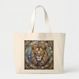 Bolso De Tela Gigante Zodiac - Leo el León