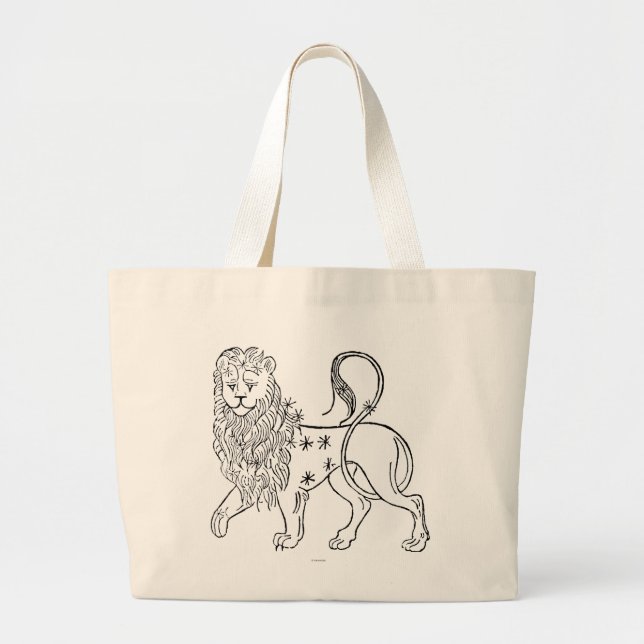 Bolso De Tela Gigante Zodiaco: Leo, 1494 (Frente)