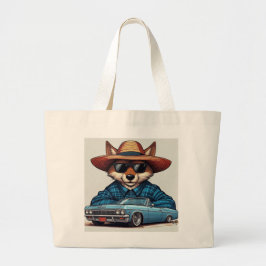 Bolso De Tela Gigante Zorro Lowrider