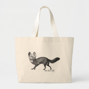 Bolso De Tela Gigante Zorro orejano