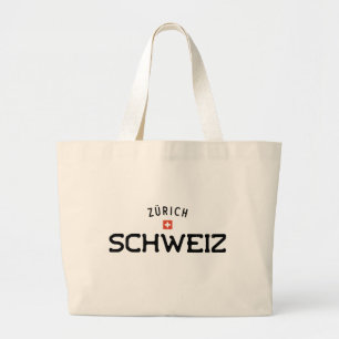 Bolso De Tela Gigante Zurich Schweiz (Suiza), con problemas