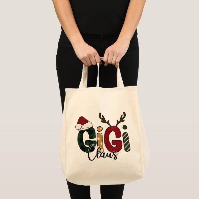 Bolso De Tela Gigi Claus (Anverso (producto))