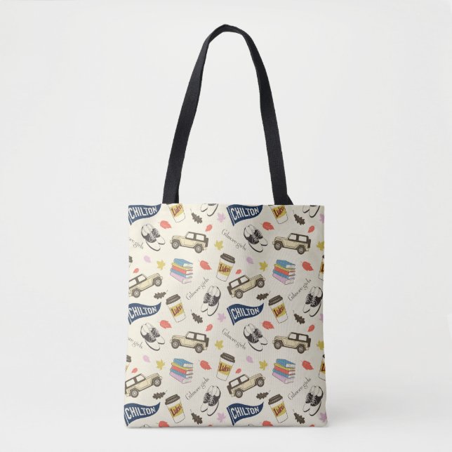 Bolso De Tela Gilmore Girls Chilton Fall Pattern (Anverso)