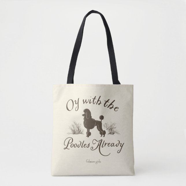 Bolso De Tela Gilmore Girls | Oy With the PoodlesDesign (Anverso)
