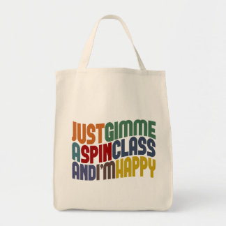 Bolso De Tela Gimme A Spin Class