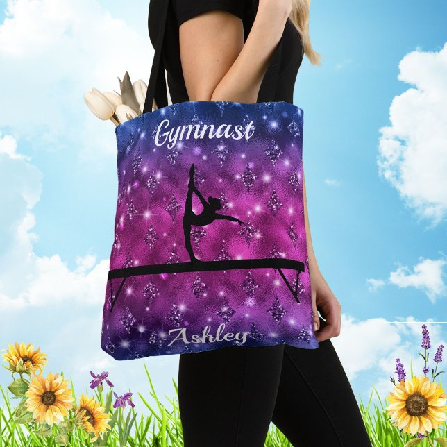 Bolso De Tela Gimnasia Beam Glam (Subido por el creador)