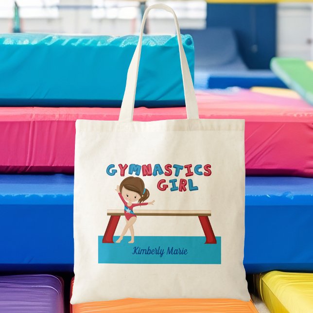 Bolso De Tela Gimnasia Chica Gimnasia Monograma Azul (Subido por el creador)