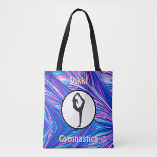 Bolso De Tela Gimnasia Escorpión Remolque Metálico Swirls Tote B