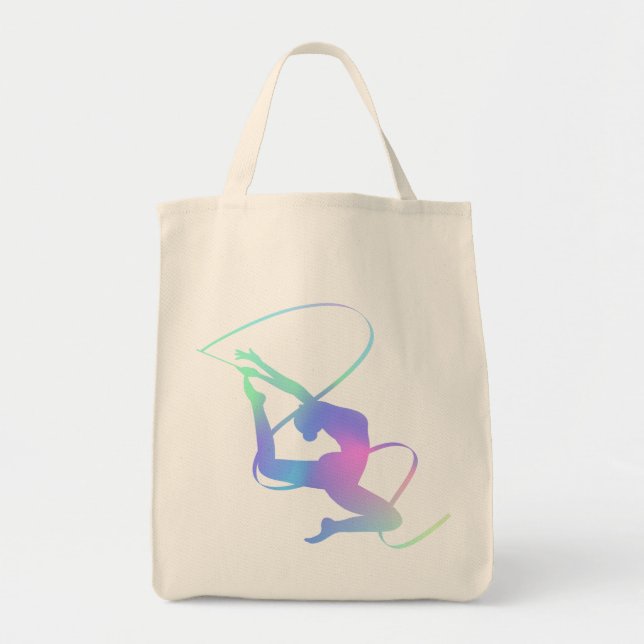 Bolso De Tela Gimnasia Rítmica Tote Bag - Gimnasta artística (Frente)