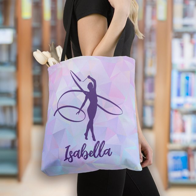 Bolso De Tela Gimnasia rosa bonito (Subido por el creador)