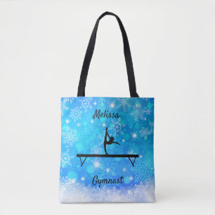 Bolso De Tela Gimnasia Salto de Snowflake Bebe