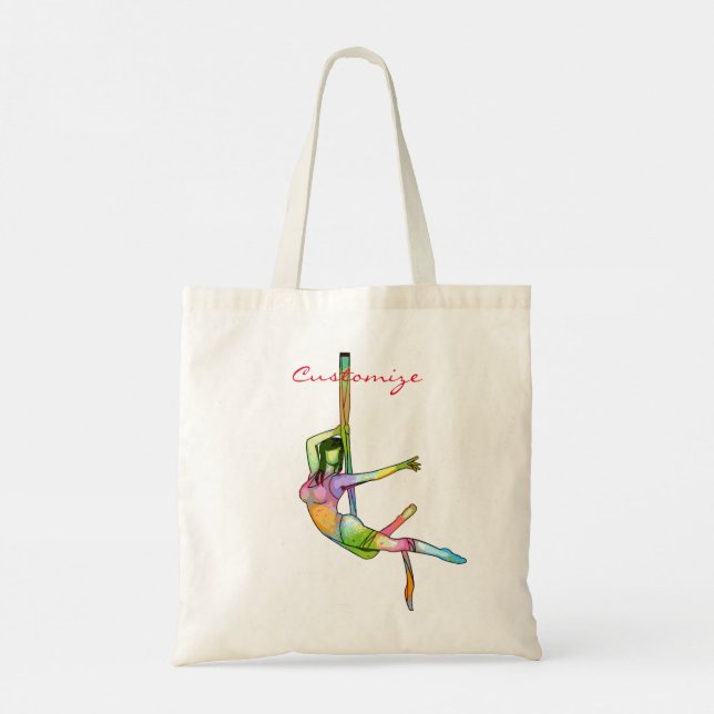 Bolso De Tela Gimnasio aéreo Thunder_Cove (Reverso)