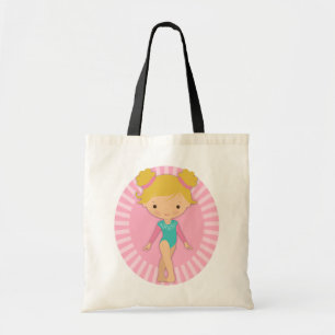 Bolso De Tela Gimnasta - Gimnasia Cuta - Aqua Blonde A