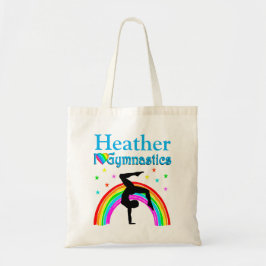 BOLSO DE TELA GIMNASTICA PERSONALIZADA AZUL DE LLUVIA TOTE BAG